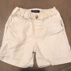 E land khaki shorts 2T